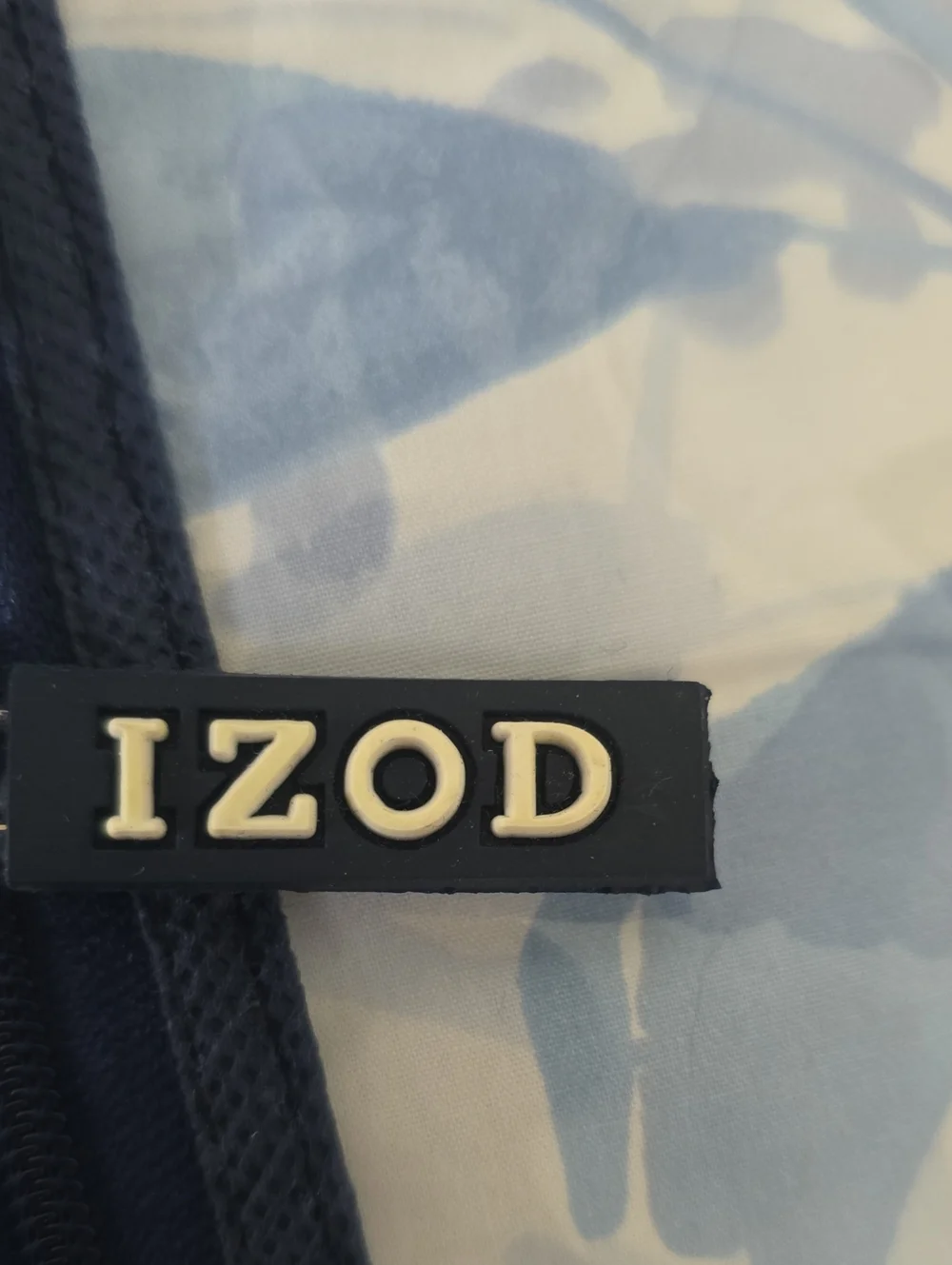 Izod Home Brand Blue Floral Twin Comforter Set